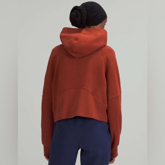 Lululemon scuba oversized half-zip hoodie in Date Brown - Picture 2 of 8